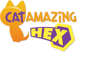 Cat Amazing HEX interactive treat hunt puzzle box cat toy