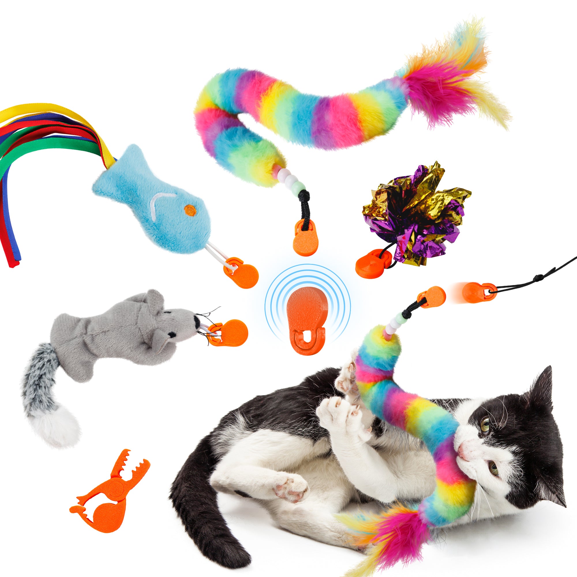Cat Amazing Snatch Attachment Pack For Magnetic teaser toy