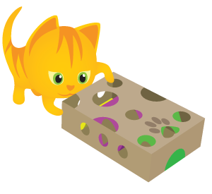 Cat Amazing Classic – Cat Puzzle Feeder – Interactive Enrichment